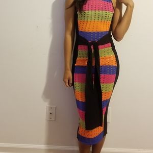 Multicolored dress